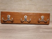 Wieszak Ścienny drewniany na ubrania