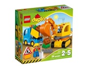 LEGO Duplo Ciężarówka i koparka gąsienicowa 10812