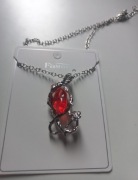 Naszyjnik KRWAWE SERCE w Cierniach – Styl Gotycki / Fantasy