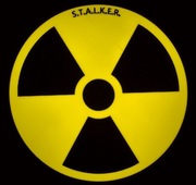 Lampka LED RADIOACTIVE Fallout Metro Stalker YT BIOLOGICAL HAZARD