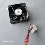 Wentylator PC 80mm 8cm wiatrak Fan na molex używane sprawny 12V 0.07A