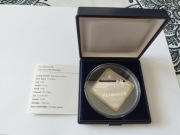 Palau 10 dolarów 2009r Pancernik - Bismarck 2 uncje Ag .999