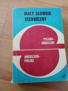 Słownik techniczny angielsko - polski, polsko - angielski