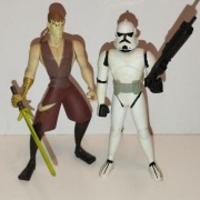 Star Wars-Animed Style- Anakin Skywalker & Clone Trooper