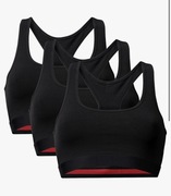 3 Pack Stanik Sportowy Rozmiar L Biustonosze Sportowe Danish Endurance