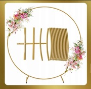 Koło Złote do kwiatów balonów ozdób