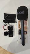 Profesjonalny mikrofon Rode wireless GO || Single+Uchwyt z popfiltrem