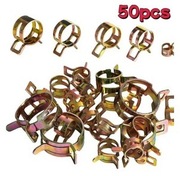 50 szt. 5mm 6mm 7mm 8mm 9mm opaska samozaciskowa Zacisk sprężynowy