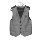 efektowna kamizelka chłopięca 