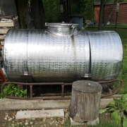 Beczka 1000 litrów z blachy kwasówki na wodę