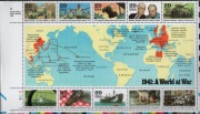 USA 1941,II Wojna Swiatowa,Historia na znaczkach
