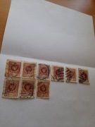 polska 1924 -25 gr./9szt. - orzeł w wieńcu