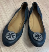 Czarne baleriny Tory Burch 36
