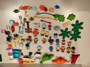 LEGO DUPLO figurki akcesoria zwierzęta rośliny kwiaty narzędzia meble kg