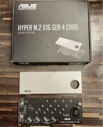 Karta ASUS Hyper M.2 x16 v4 generacji PCIe 4.0/3.0 do szybkich dysków SSD