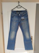 Jeansy damskie Calvin Klein Jeans Lean Bootcut Size 8/32 niebieskie