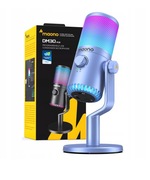 Mikrofon Maono DM30RGB Fioletowy Gamingowy Mikrofon USB Podświetleniem RGB