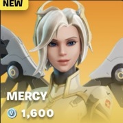 Fortnite Skin Mercy Overwatch - Podarunek Ze Sklepu, V-dolce Skórka Item