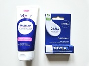 Pomadka ochronna do ust Nivea + wazelina kosmetyczna Venus