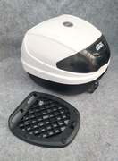 Kufer centralny GIVI biały + płyta