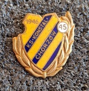Odznaka KONSTAL Chorzów 45 lat