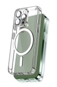 Etui iPhone 16 Pro Max MagSafe z osłoną aparatu przezroczyste