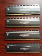 Pamięć RAM Crucial Ballistix TACTICAL 64GB (4x16GB) 3000MHz 1,35V
