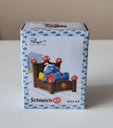 Schleich smerf w łóżku figurka unikat model wycofany z 2009 r.
