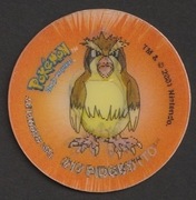 POKEMON TAZO ŻETON - # 17 PIDGEOTOO - PIDGEOT