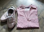 Cienka koszula Bershka w paski, rozmiar S