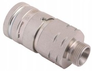 Szybkozłącze hydrauliczne suchoodcinające gniazdo M22x1.5 15L