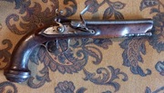 Pistolet skałkowy, oficerski I Cesarstwo, Napoleon, sygnowany