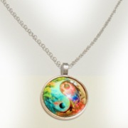 Wisiorek stalowy Yin-Yang