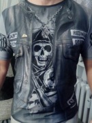 5 sztuk Koszulka Sons of Anarchy S,M,L,XL,XXL,XXXL