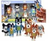 BLUEY ZESTAW 6 FIGUREK RODZINKA