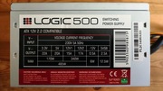 Zasilacz Logic 500 ATX