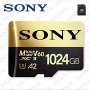 Karta micro SD Sony 1 TB V60 XC II A2