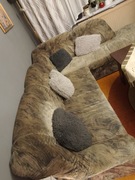 Kanapa rogowa rozkładana 