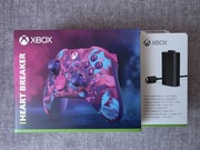 Pad Xbox Heart Breaker jak nowy na gwarancji Microsoftu + akumulator Xbox