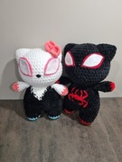 Spiderkitty na szydełku,Spiderman,przytulanka