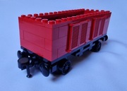 LEGO 7730 wagon towarowy czerwony, unikat (pociąg, train)