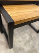 Stoliki loftowe 50x50 i 60x60 komplet