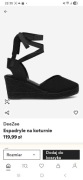Espadryle czarne r.35 NOWE