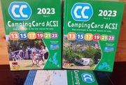 Camping Card ACSI 2023 dwa tomy - z mapą, bez karty 