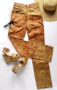 Spodnie christian llinares bawełna jeans 