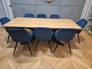 Sprzedam meble do salonu, stół  loftowy + krzesła(8sztuk)