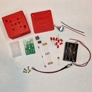 Elektroniczna kostka do gry nauka lutowania  DIY