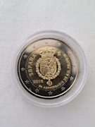 25. Hiszpania 2018. 50 rocznica ur. Filipa VI. Moneta 2 euro €. Mennicza.