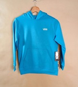 Vans Bluza z Kapturem Dziecięca Niebieska Bawełniana Sportowa Nowa r. S