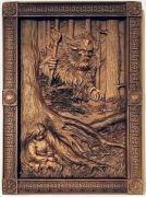 Obraz Słowiański Leszy (Relief)